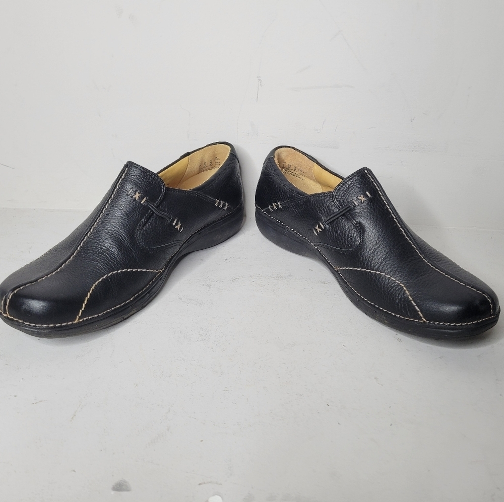 Clarks Un-Loop Slip On Flat Sz 9.5 - image 2